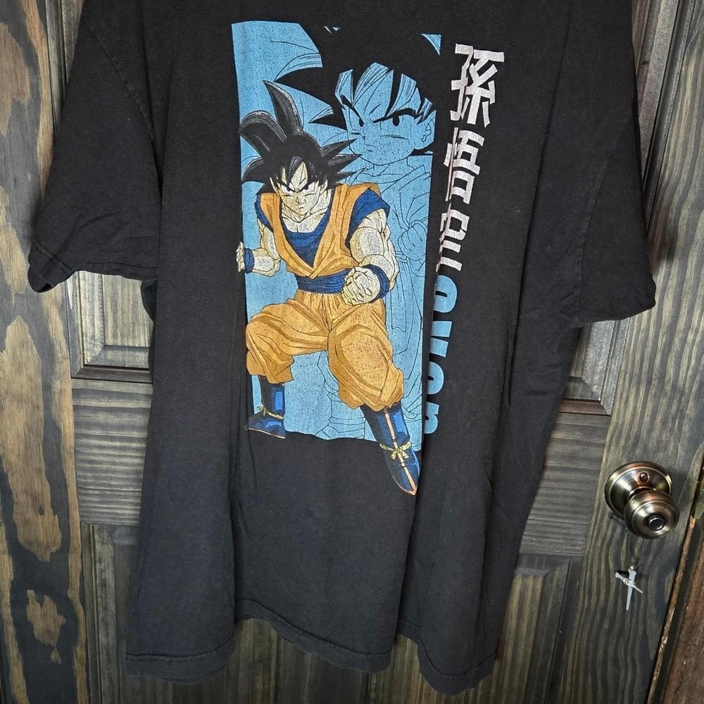 #120- Y2K Dragon Ball Z Goku Cotton T-Shirt